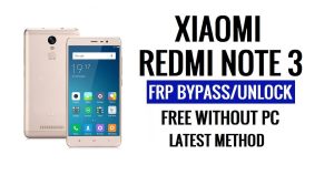 Redmi Note 3 FRP MIUI 10'u Atlayın PC Olmadan Google Kilidinin Kilidini Açın