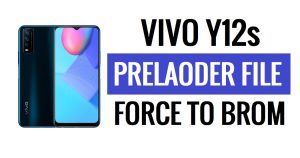 Téléchargement du fichier de préchargement Vivo Y12s (V2026) (Forcer à Brom) - Nouvelle sécurité