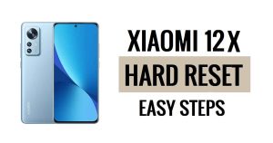 Xiaomi 12X harde reset en fabrieksreset uitvoeren