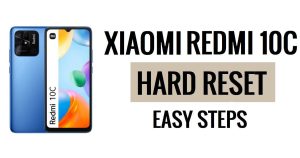 Xiaomi Redmi 10C 하드 리셋 및 공장 초기화 방법