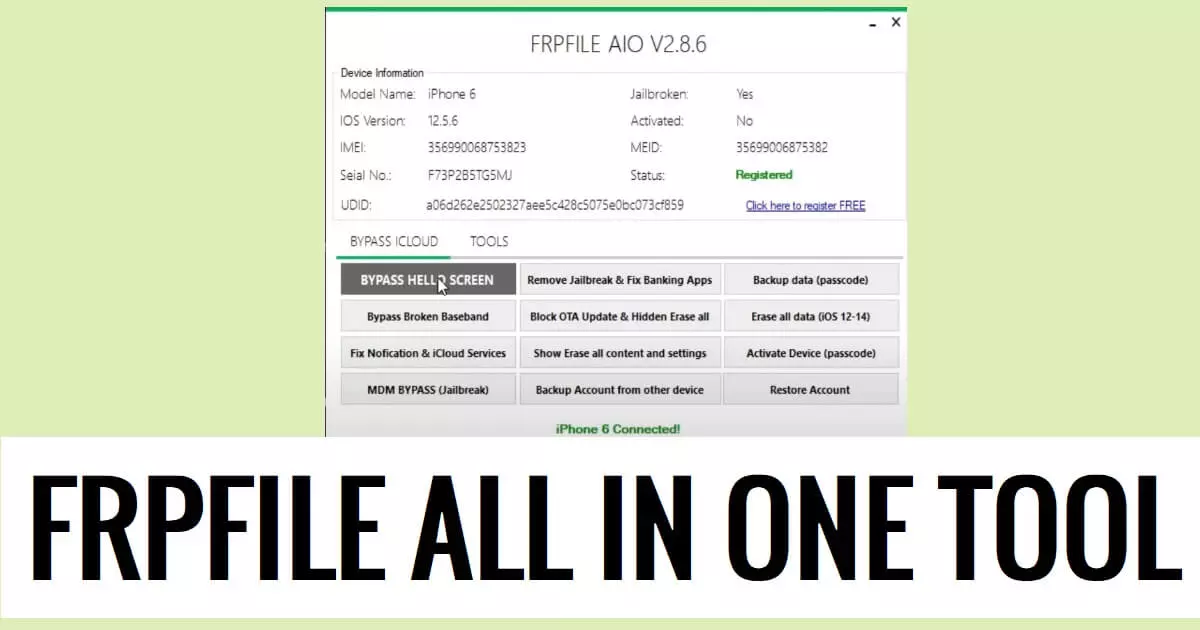 iFRPFile Tool