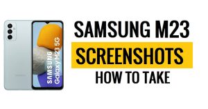 So erstellen Sie einen Screenshot auf dem Samsung Galaxy M23 (schnelle und einfache Schritte)