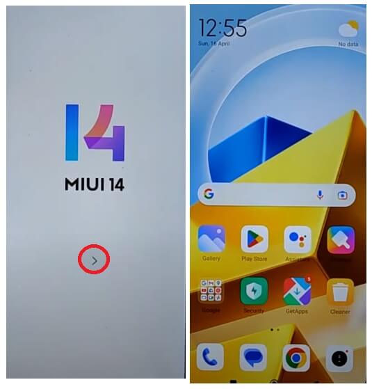 You have successfully bypassed Redmi/Poco MIUI 14 FRP Bypass Unlock Google Without PC Latest Method Free