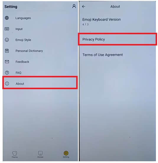 Tap Privacy Policy to Redmi/Poco MIUI 14 FRP Bypass Unlock Google Without PC Latest Method Free