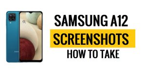 Cómo tomar una captura de pantalla en Samsung Galaxy A12 (pasos rápidos y sencillos)