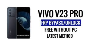 Vivo V23 Pro FRP Bypass Android 13 senza computer Sblocca l'ultima versione gratuita di Google