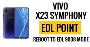 Vivo X23 Symphony Edition EDL Point (Test Point) Reboot to EDL Mode 9008