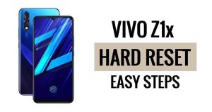 Vivo Z1x 하드 리셋 및 공장 초기화 방법