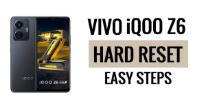 Vivo iQOO Z6 하드 리셋 및 공장 초기화 방법