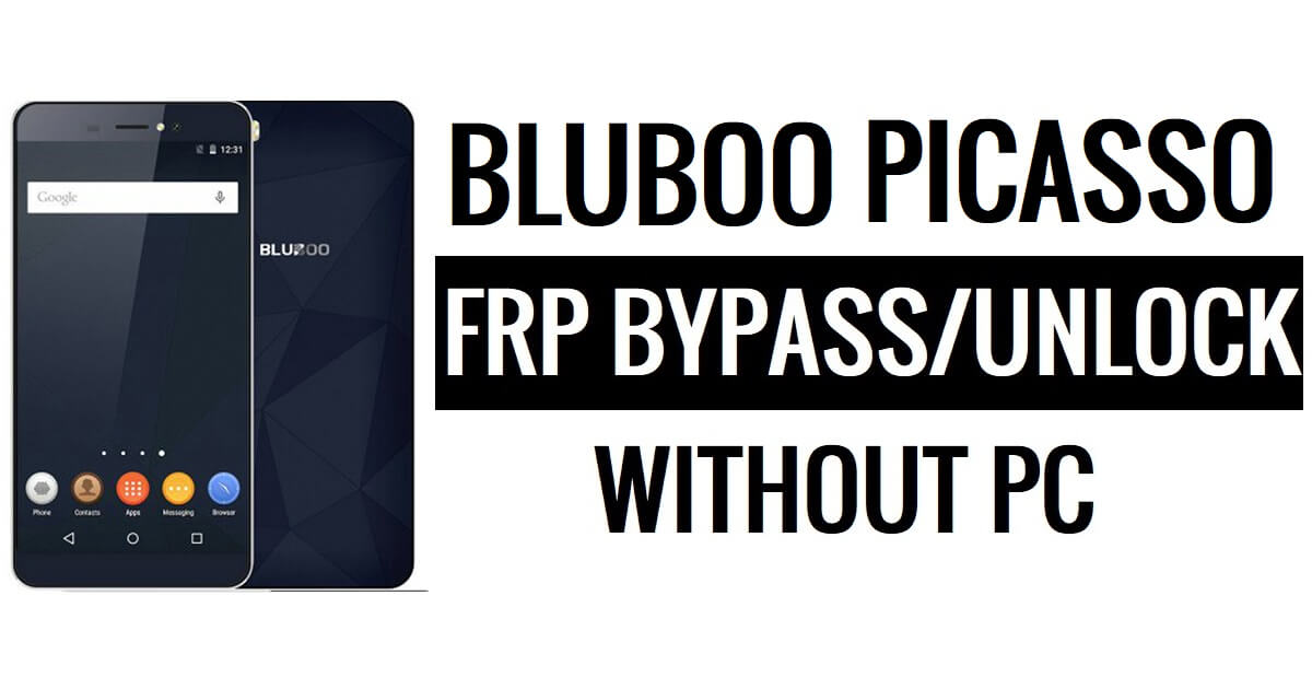 Bluboo Picasso Обход FRP Разблокировка Google Gmail (Android 5.1) без ПК
