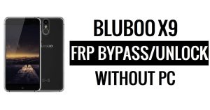 Bluboo X9 FRP 우회 PC 없이 Google Gmail(Android 5.1) 잠금 해제
