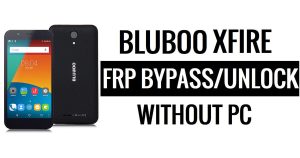Bluboo Xfire FRP Bypass Ontgrendel Google Gmail (Android 5.1) zonder pc