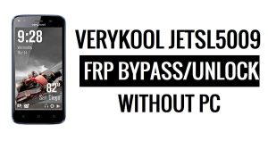 Verykool Jet SL5009 FRP Bypass Unlock Google Gmail (Android 5.1) Without PC