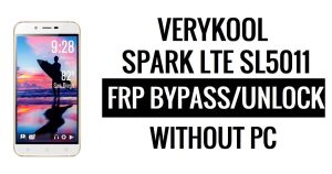 Verykool Spark LTE SL5011 FRP Baypas Google Gmail'in Kilidini Aç (Android 5.1) PC olmadan