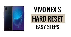 Vivo NEX S 하드 리셋 및 공장 초기화 방법