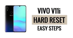 Как выполнить полный сброс и сброс настроек Vivo V11i (удалить все данные)