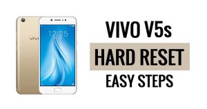 Vivo V5s 하드 리셋 및 공장 초기화 방법