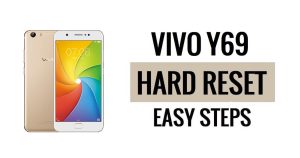 Vivo Y69 하드 리셋 및 공장 초기화 방법