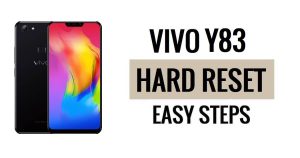 Vivo Y83 하드 리셋 및 공장 초기화 방법
