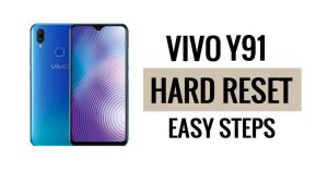 Vivo Y91 하드 리셋 및 공장 초기화 방법