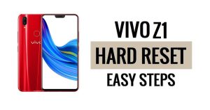 Vivo Z1 하드 리셋 및 공장 초기화 방법
