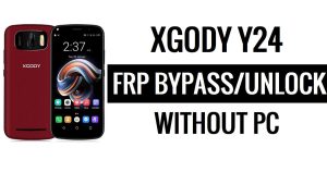 Xgody Y24 FRP Bypass (Android 6.0) Ontgrendel Google Lock zonder pc