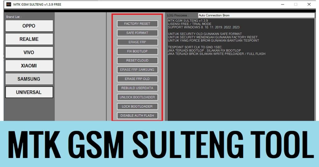 MTK Gsm Sulteng Tool v1.4.0 Download Latest Version Free