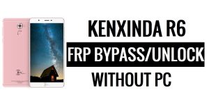 Kenxinda R6 FRP Bypass Desbloquear Google sin PC (Android 5.1)