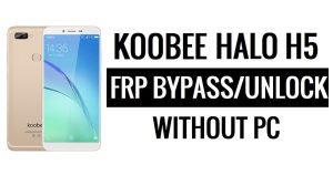 Koobee Halo H5 FRP Bypass (Android 6.0) Unlock Google Gmail Lock – Without PC Free