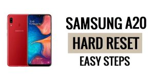 How to Samsung A20 Hard Reset & Factory Reset
