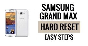 How to Samsung Grand Max Hard Reset & Factory Reset