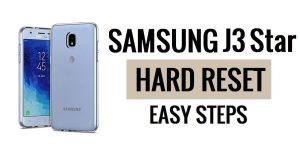 So führen Sie einen Hard Reset und Werksreset für das Samsung J3 Star durch