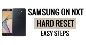 Samsung On Nxt 하드 리셋 및 공장 초기화 방법