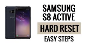 كيفية إعادة ضبط Samsung S8 Active وإعادة ضبط المصنع