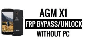 AGM X1 FRP Baypas (Android 5.1) Google PC'siz Google Kilidini Aç