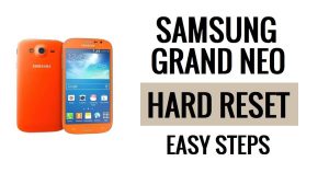 Cómo realizar un restablecimiento completo y restablecimiento de fábrica en Samsung Grand Neo