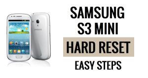 Samsung S3 Mini Sert Sıfırlama ve Fabrika Ayarlarına Sıfırlama