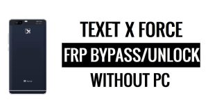 Texet X Force FRP Bypass без ПК Google Unlock Google [Android 6.0]