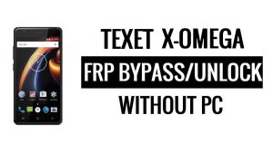 Texet X-omega FRP Bypass بدون جهاز كمبيوتر، Google unlock Google [Android 6.0]