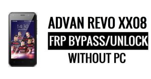 Advan Revo XX08 FRP Bypass Google Desbloqueo (Android 5.1) Sin PC
