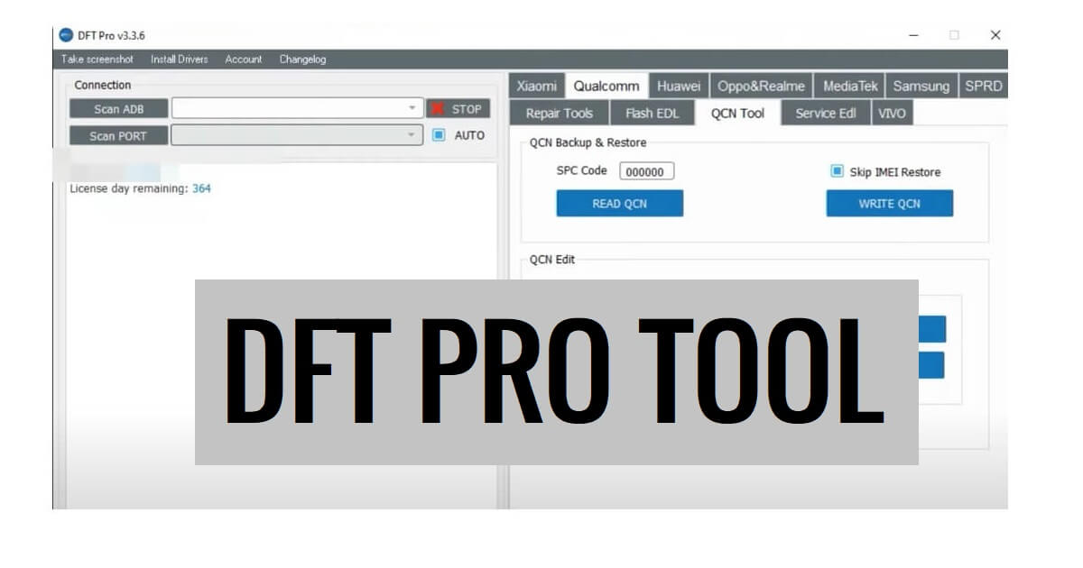 DFT PRO Tool V3.7.8 최신 버전 다운로드 [모든 설정]