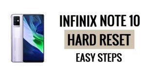 How to Infinix Note 10 Hard Reset & Factory Reset