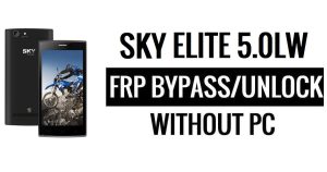 Sky Elite 5.0LW FRP Bypass (Android 5.1) Google Unlock Google Without PC