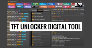 Ferramenta digital TFT Unlocker V3.1.1.2 Baixe a versão mais recente e configure gratuitamente (2023)