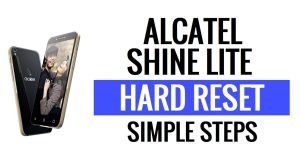 Alcatel Shine Lite Hard Reset & Factory Reset - How to?