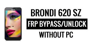Brondi 620 SZ FRP ignora desbloqueio do Google (Android 6.0) sem PC