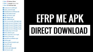 EFRP Me Apk Bypass Android FRP Пряме завантаження - 2023