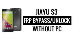 JiaYu S3 FRP Bypass Sblocca Google senza PC (Android 5.1)