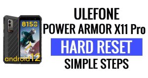 How To Ulefone Power Armor X11 Pro Hard Reset & Factory Reset?