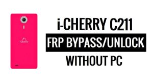 i-Cherry C211 FRP Bypass Google Unlock (Android 6.0) Without PC